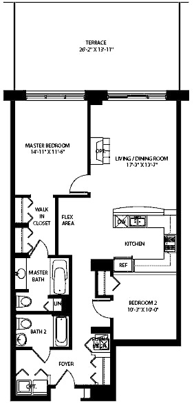 3140 N Sheffield Floorplan - 08 Tier*